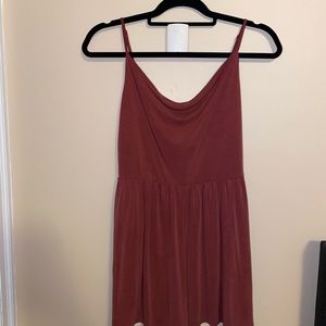 Burnt orange romper